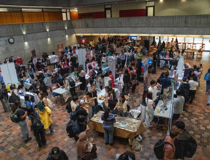Campus Life Expo overview shot